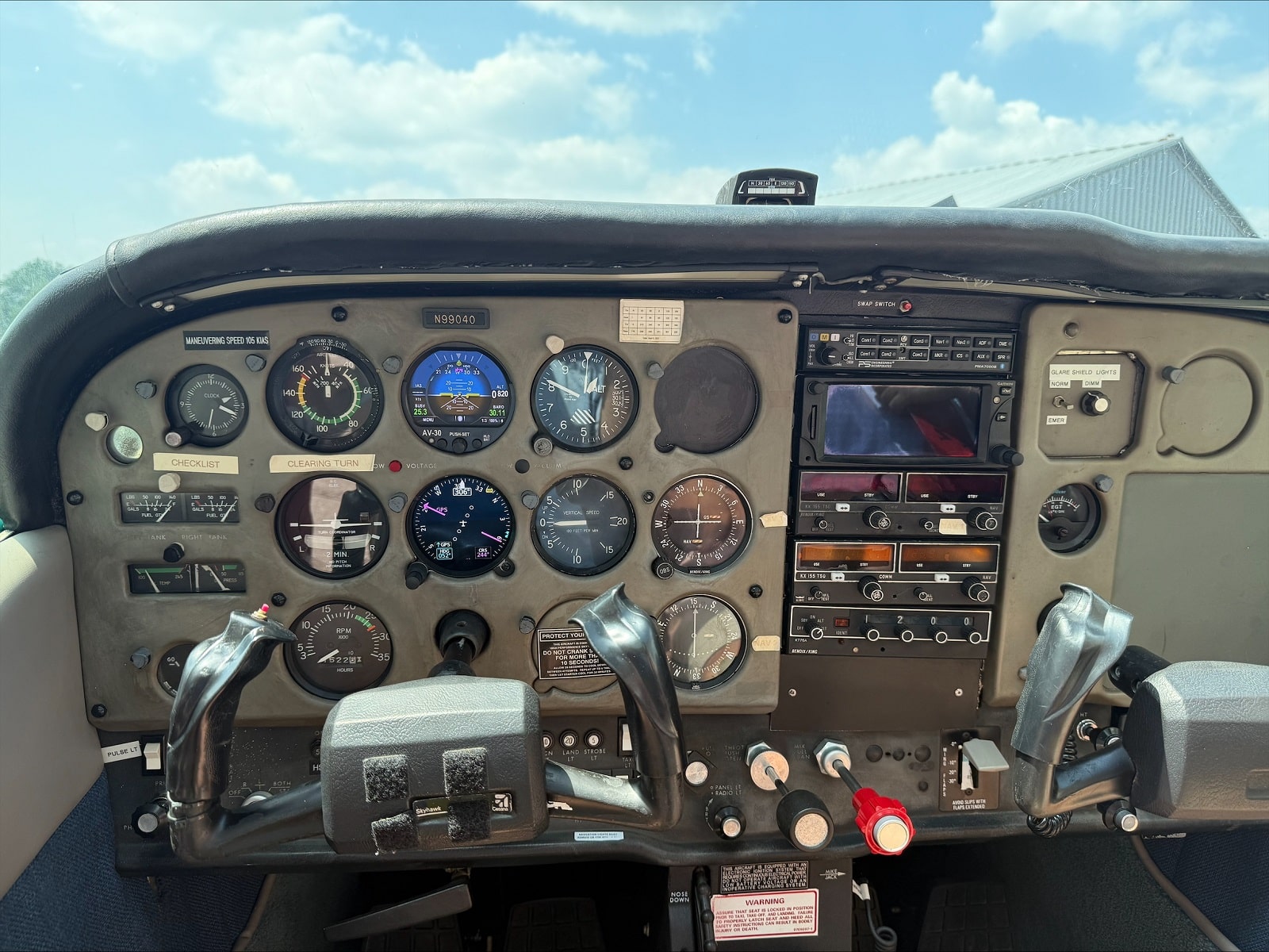1985 Cessna 172 Panel