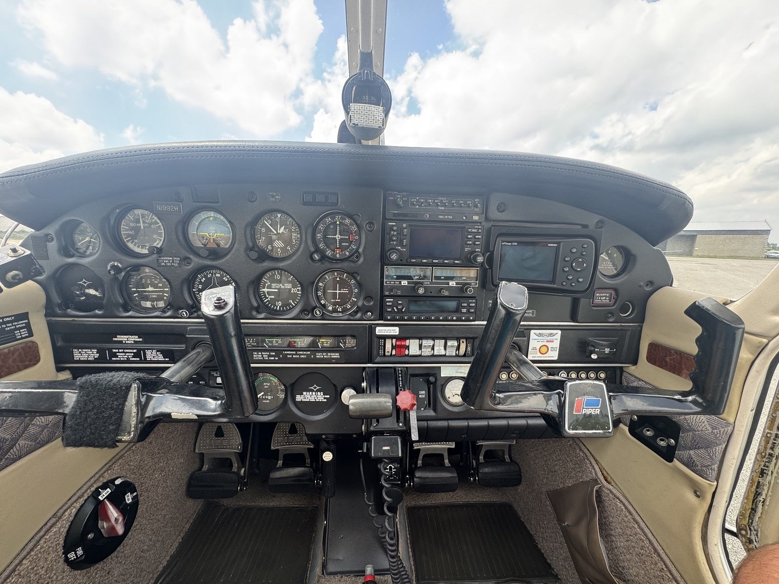 1977 Piper – Warrior III Panel